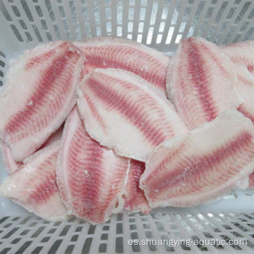 CO tratado con filetes de tilapia congelados pescado 5-7oz precio